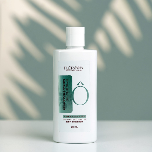 3-in-1 Effective Facial & Eye Cleanser | ג'ל לניקוי פנים ועיניים (מסיר איפור ולחות)